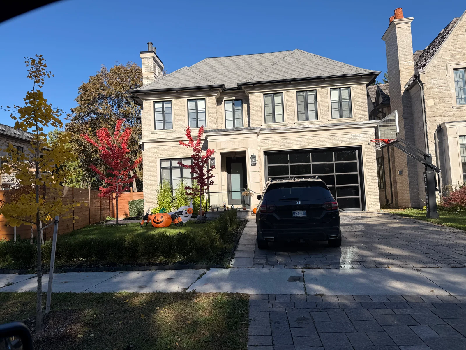 Owner-provided home 1, original facade before decorating
